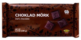 IKEA N.A. Services, LLC Issues Allergy Alert on Undeclared Milk, Almond, Hazelnut in the CHOKLAD MORK and CHOKLAD MORK 70% Dark Chocolate Bars, Net Wt. 3.5 oz.